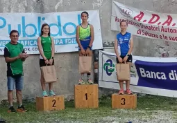 Il podio Ragazze